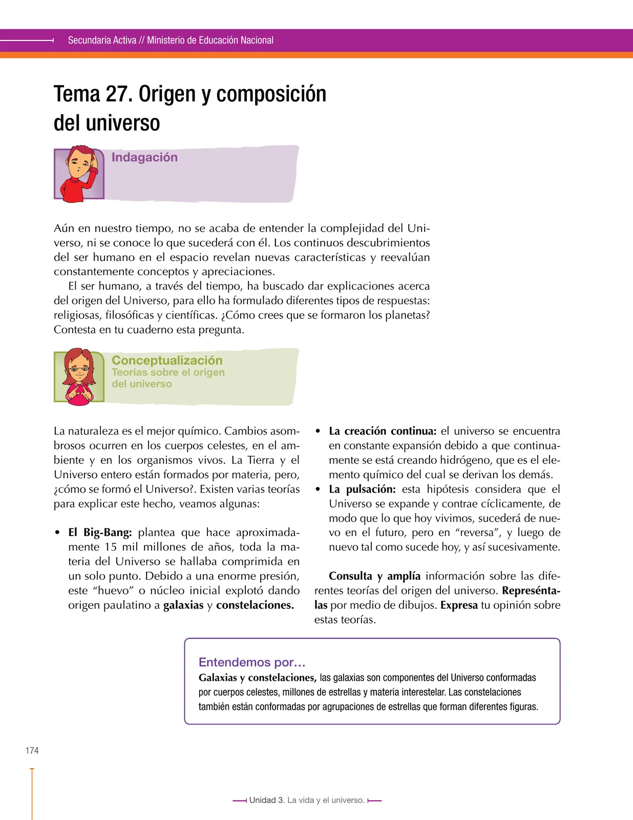 Miniatura página 174 de Ciencias Naturales 7° · Secundaria Activa