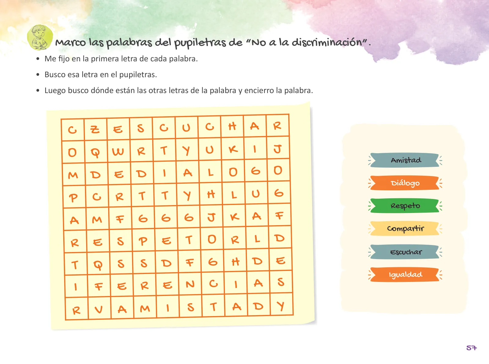 Miniatura página 59 de Cuadernillo de Tutoría Segundo Grado Educación Primaria 2019 · 2019