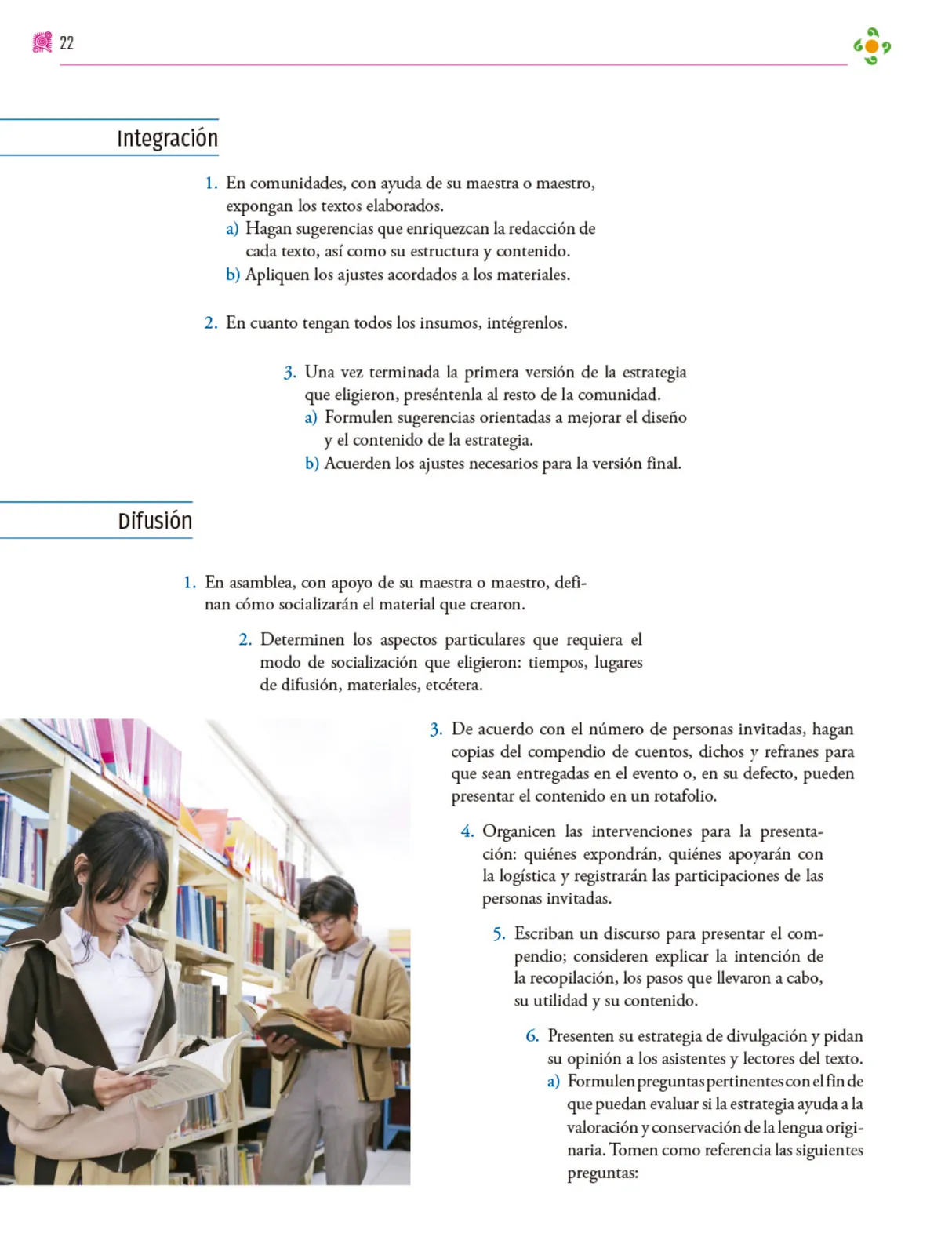 Miniatura página 23 de Colección Nanahuatzin. Nuestro libro de proyectos.   Libro de Educación Secundaria Grado 3°  Ciclo Escolar 2025 - 2026