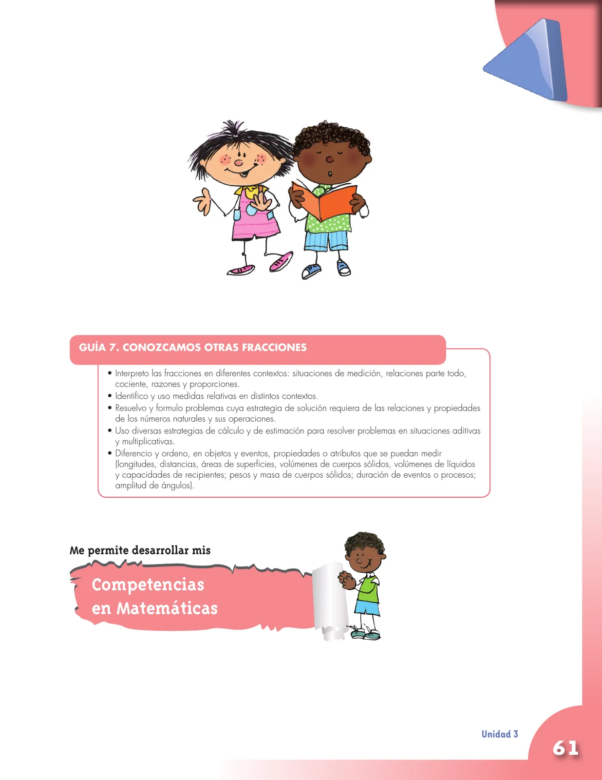 Miniatura página 61 de Matematica 4° · Cartilla 01