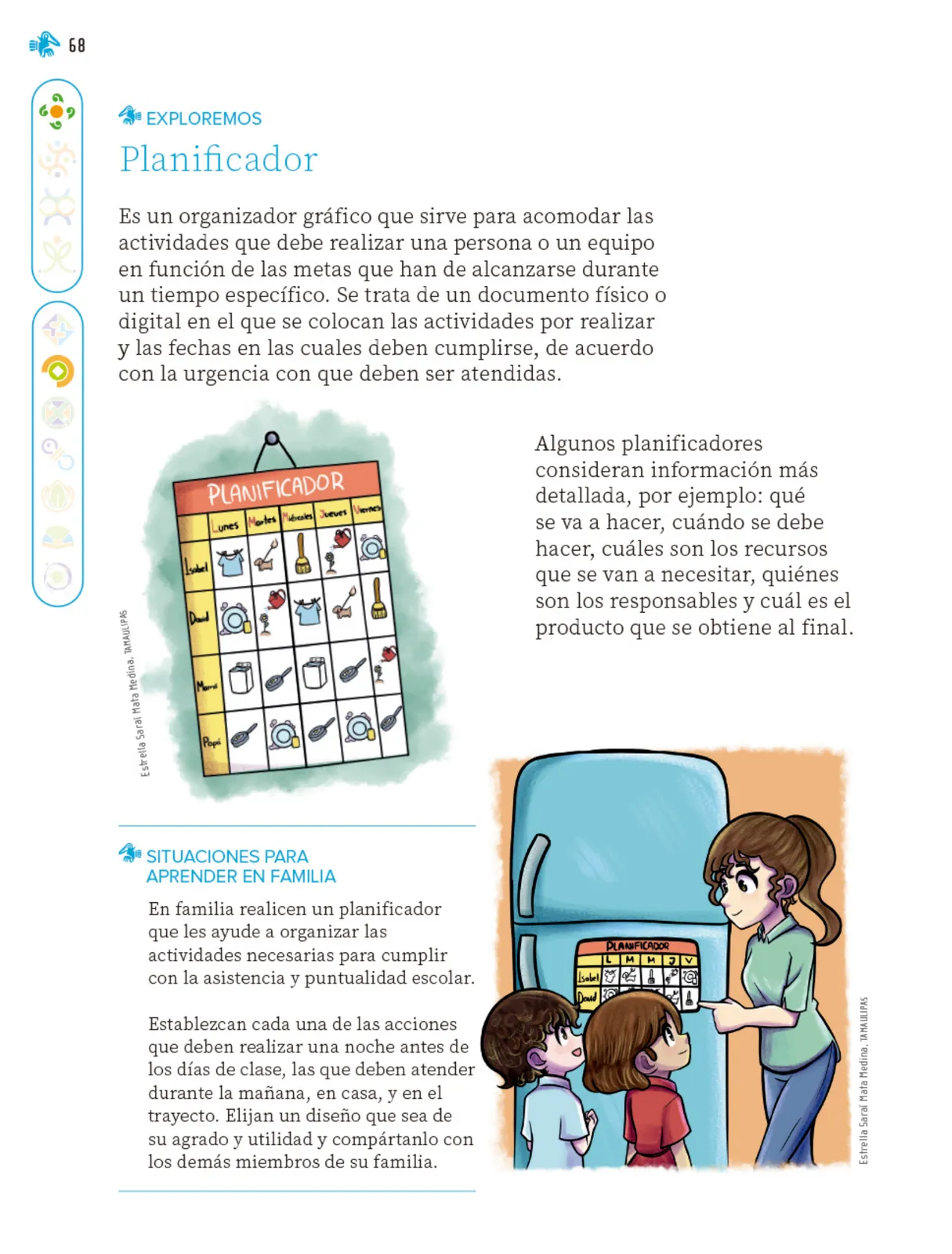 Miniatura página 69 de Nuestros saberes: Libro para alumnos, maestros y familia.   Libro de Educación Primaria Grado 1°  Ciclo Escolar 2025 - 2026