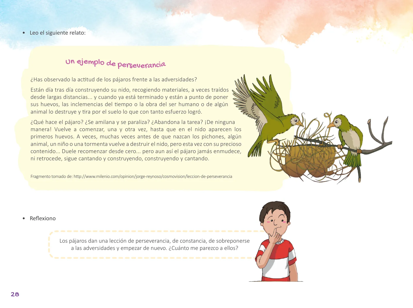 Página 30 de Cuadernillo de Tutoría Sexto Grado Educación Primaria 2019 · 2019