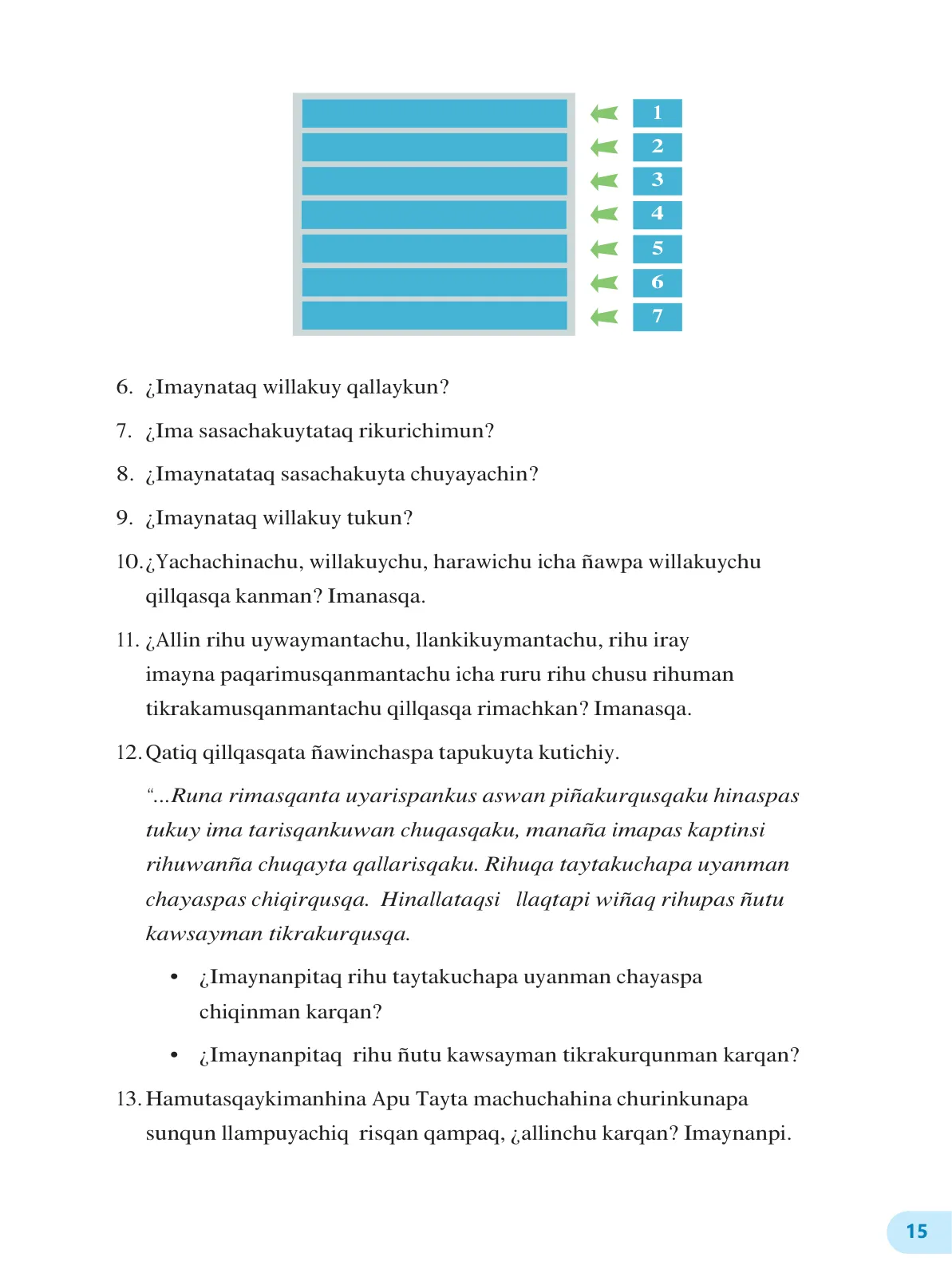 Página 17 de 2 Rimana - Qillqasqa maytu - Qichwa, Chanka. Texto de Comunicación del 2° Secundaria - Quechua chanka · 2023
