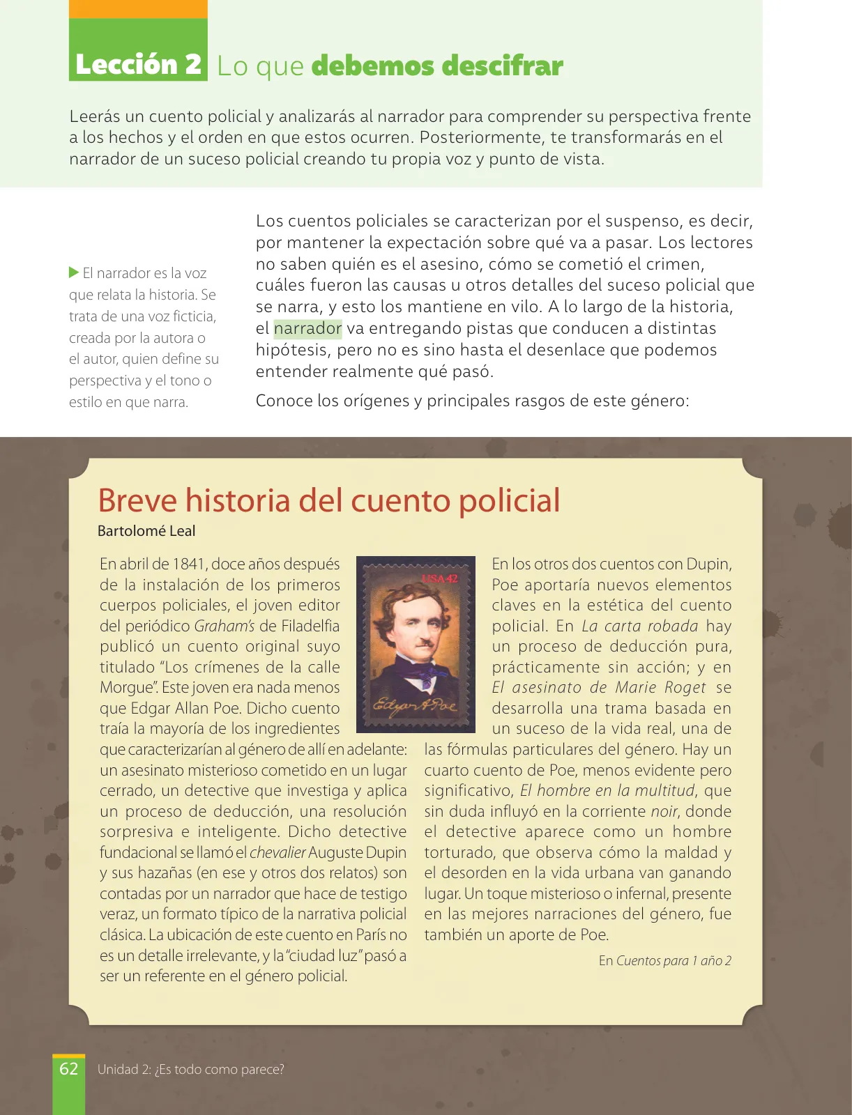 Página 64 de Lengua y Literatura – Octavo Básico | Texto del Estudiante MINEDUC – Descargar PDF · 2024