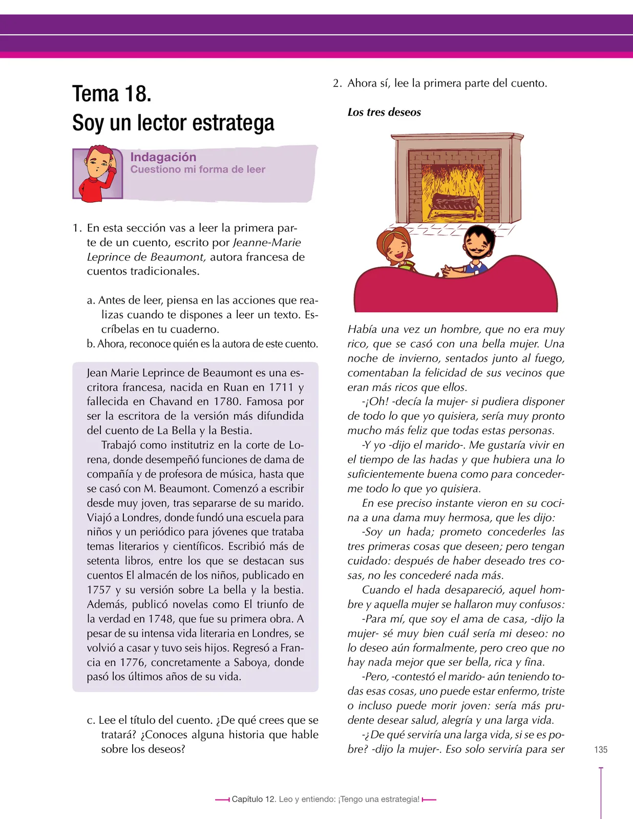 Página 135 de Lenguaje 6° · Secundaria Activa