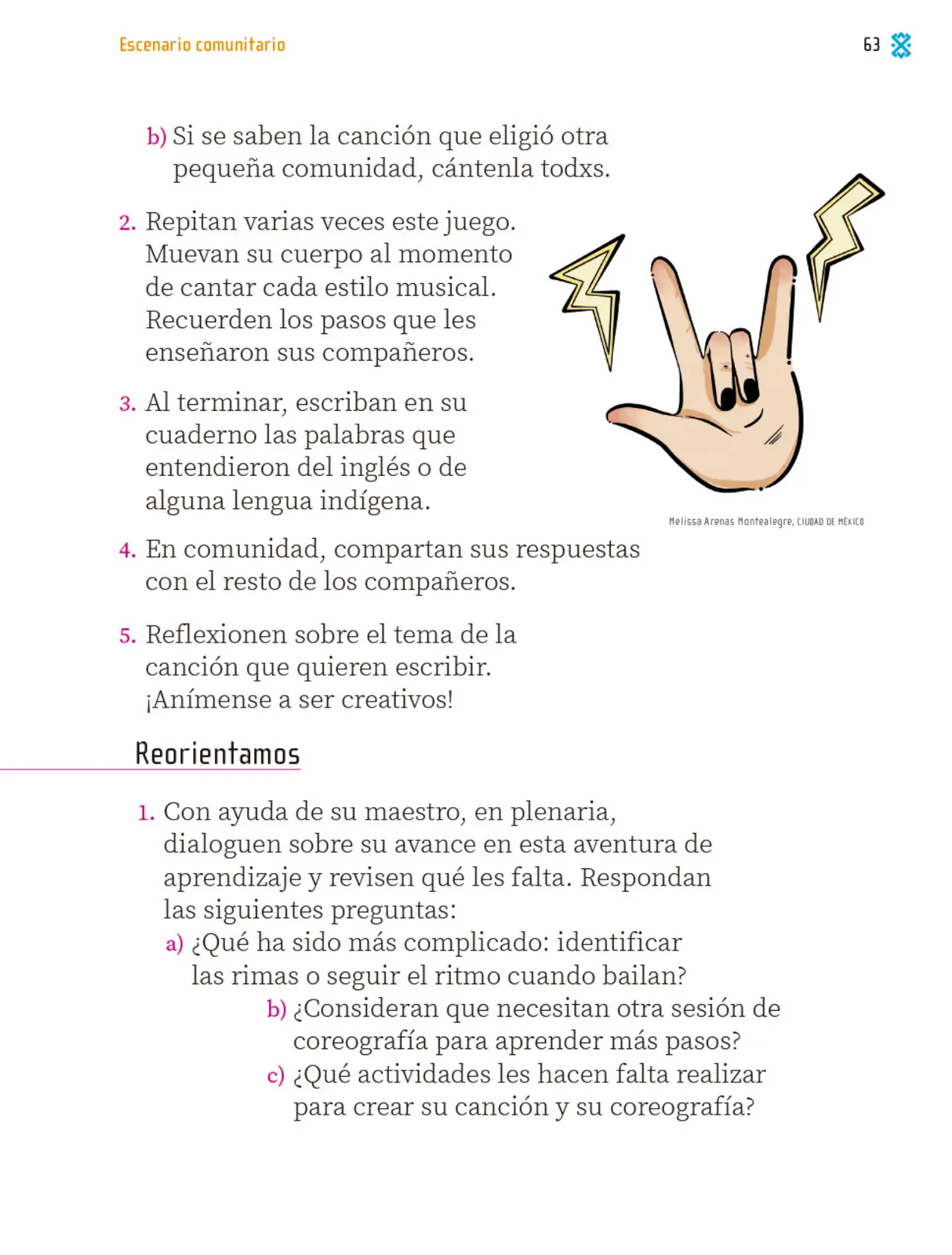 Página 64 de Proyectos Comunitarios.   Libro de Educación Primaria Grado 1°  Ciclo Escolar 2025 - 2026