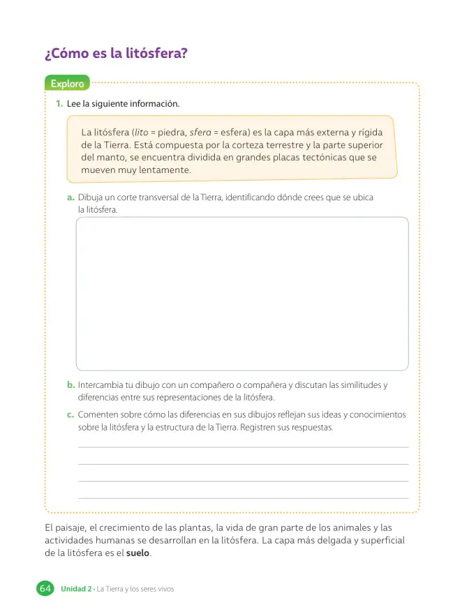 Página 66 de Libro de Ciencias Naturales – Quinto Básico | Texto del Estudiante MINEDUC – Descargar PDF · 2024