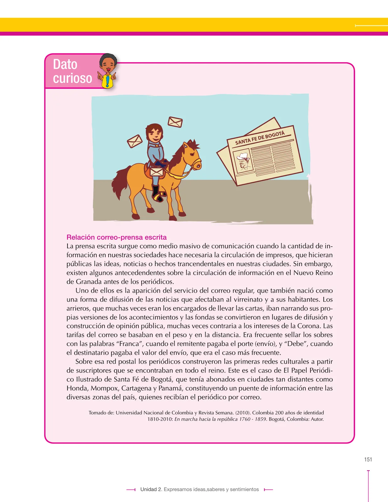 Página 151 de Lenguaje 9° · Secundaria Activa