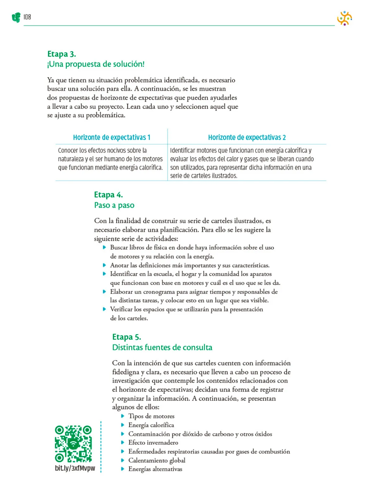 Página 109 de Colección Sk´asolil. Nuestro libro de Proyectos. Tomo II. Libro de Educación Telesecundaria Grado 2° Ciclo Escolar 2025 - 2026