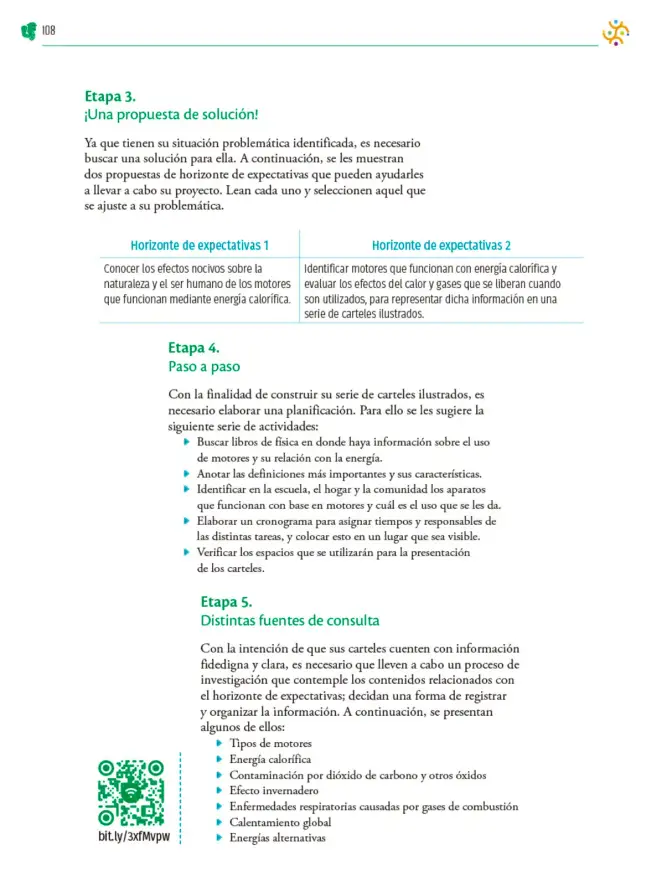 Página 109 de Colección Sk´asolil. Nuestro libro de Proyectos. Tomo II. Libro de Educación Telesecundaria Grado 2° Ciclo Escolar 2025 - 2026