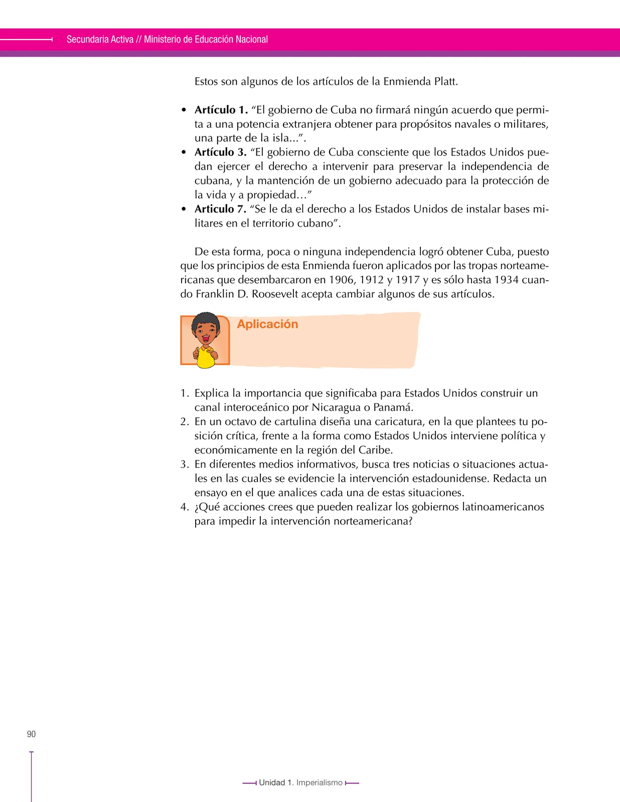 Página 90 de Ciencias Sociales 9° · Secundaria Activa