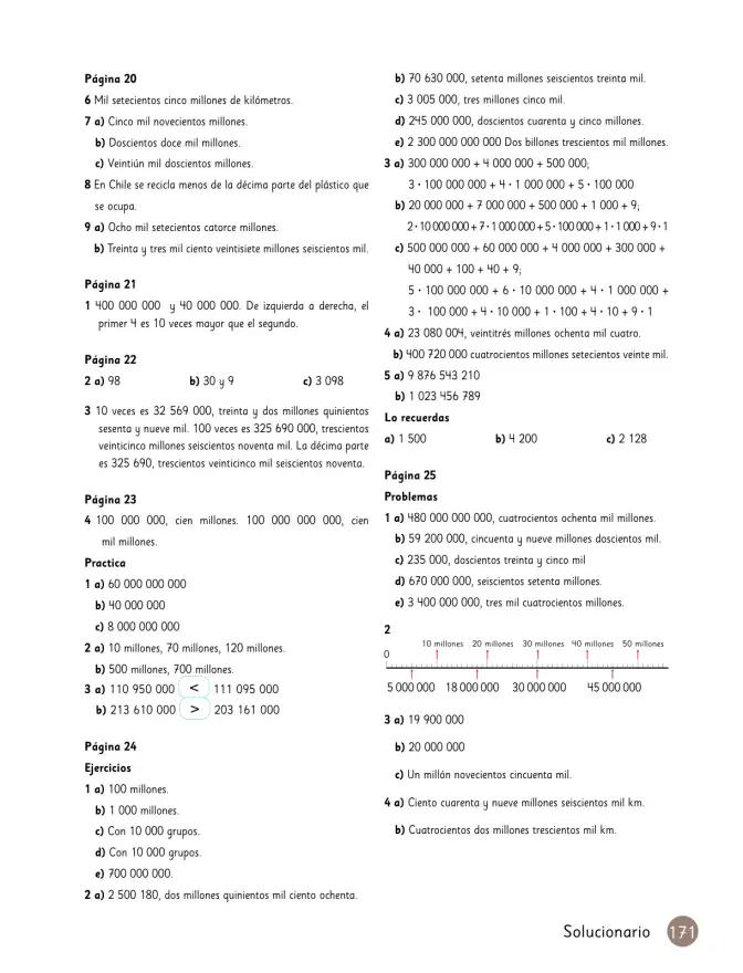 Página 172 de Sumo Primero – Quinto Básico | Texto del Estudiante MINEDUC – Descargar PDF · 2024