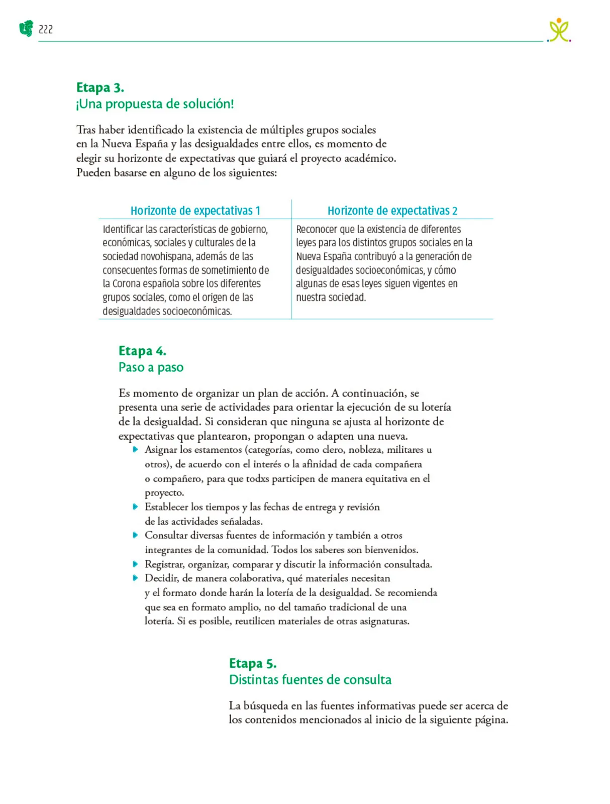 Página 223 de Colección Sk´asolil. Nuestro libro de Proyectos. Tomo I. Libro de Educación Telesecundaria Grado 2° Ciclo Escolar 2025 - 2026