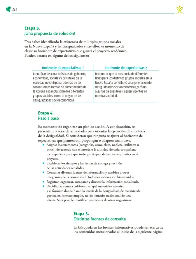 Página 223 de Colección Sk´asolil. Nuestro libro de Proyectos. Tomo I. Libro de Educación Telesecundaria Grado 2° Ciclo Escolar 2025 - 2026