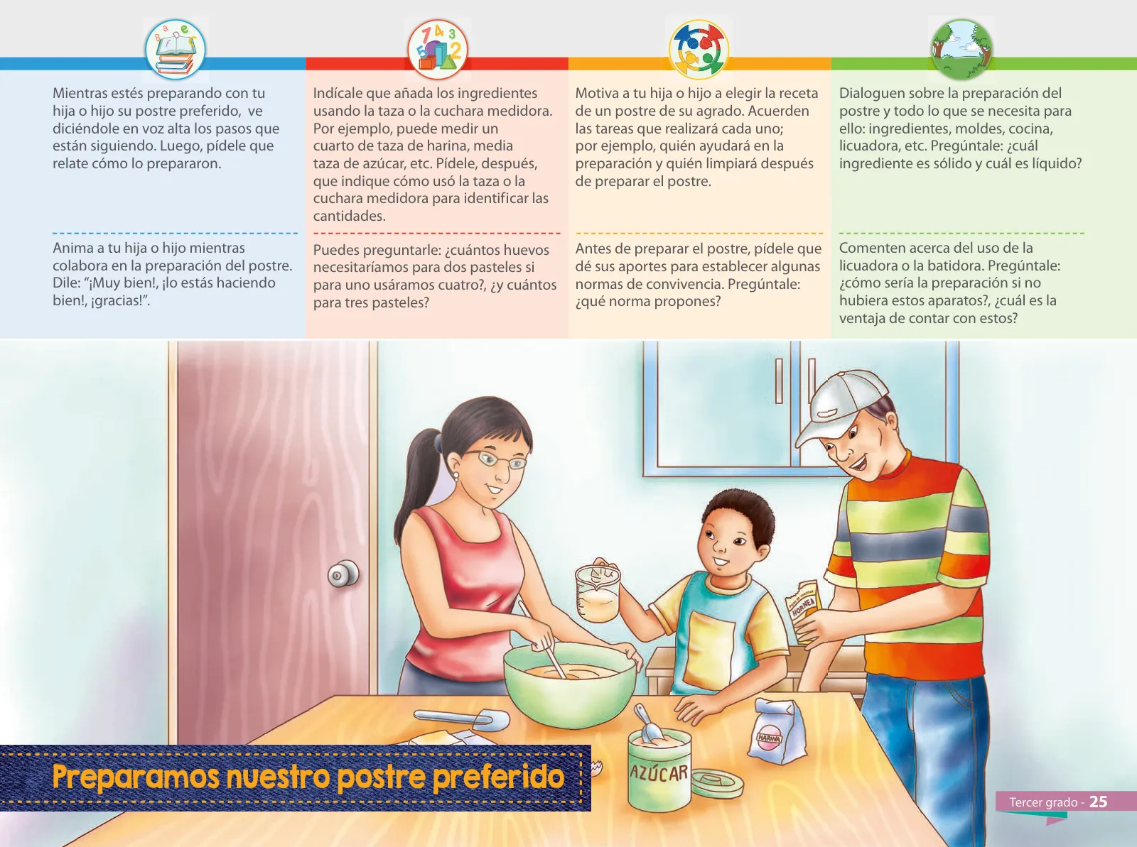 Miniatura página 27 de Aprendemos juntos en familia : guía dirigida a madres y padres. Tercer grado de Educación Primaria · 2019