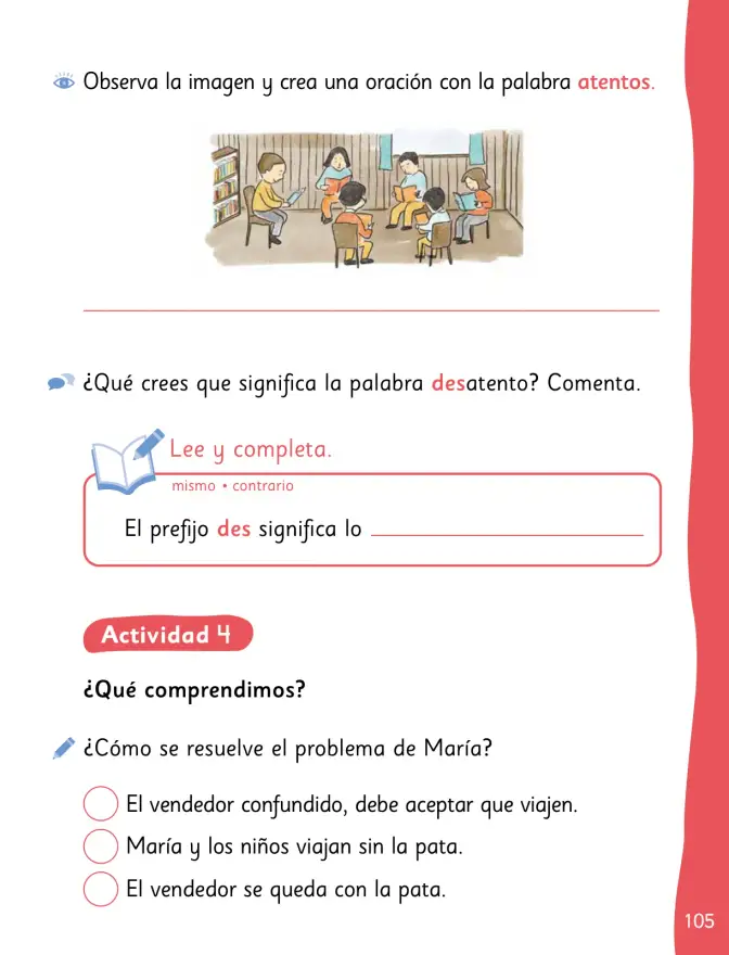 Página 107 de Lenguaje y Comunicación – Segundo Básico – Texto del Estudiante MINEDUC – Descargar PDF · 2024