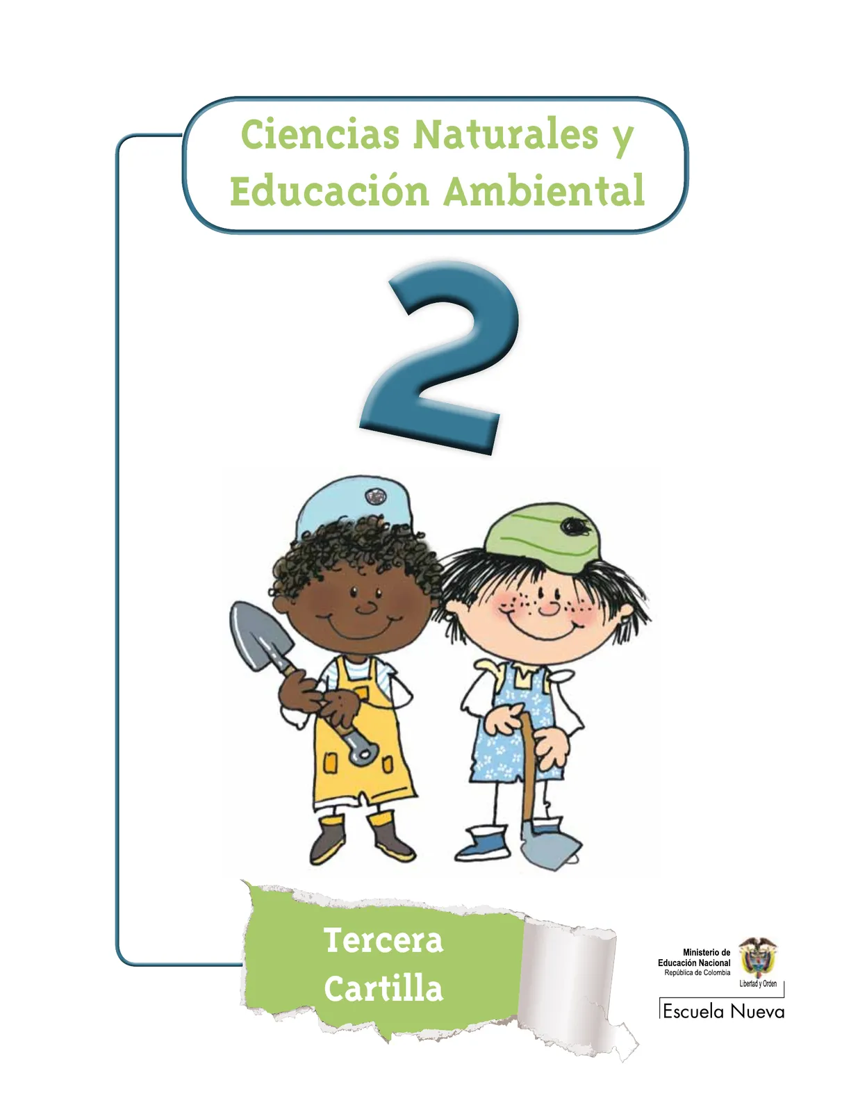 Portada de Ciencias Naturales 2° · Cartilla 03