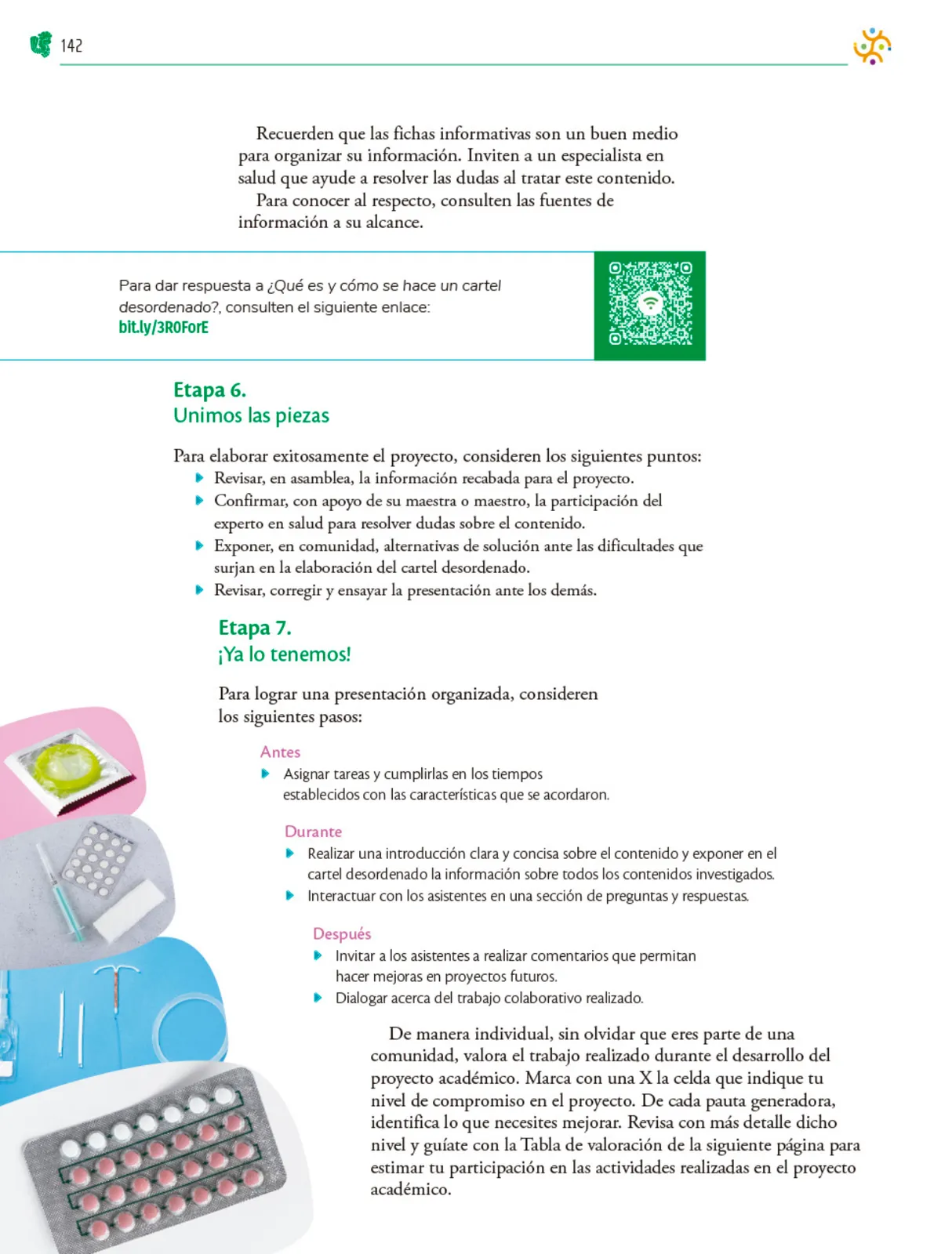 Miniatura página 143 de Colección Ximhai. Nuestro libro de Proyectos. Tomo I.   Libro de Educación Telesecundaria Grado 1°  Ciclo Escolar 2025 - 2026