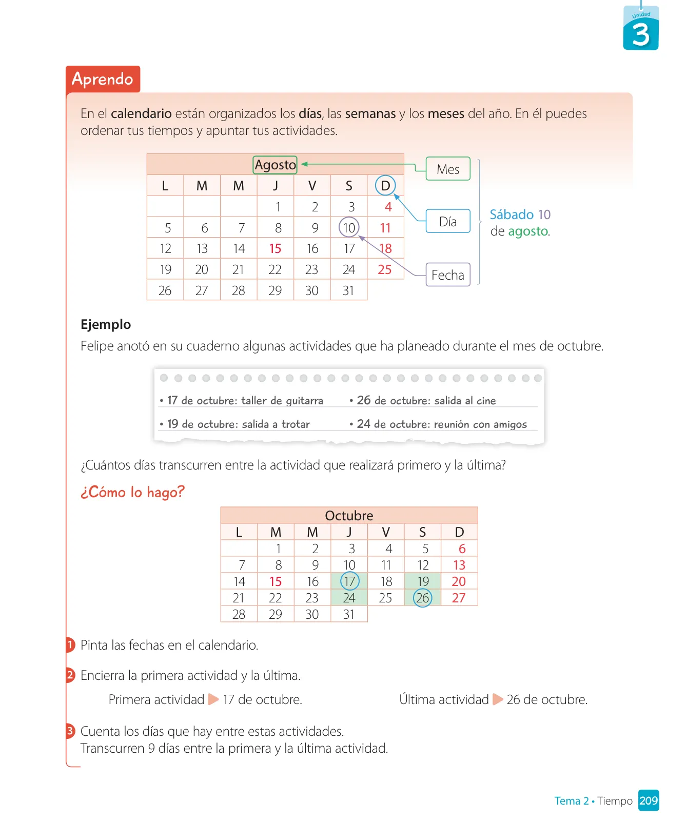 Página 211 de Matemática – Tercero Básico | Texto del Estudiante MINEDUC – Descargar PDF · 2024