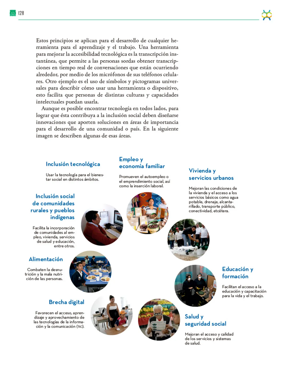 Miniatura página 129 de Colección Nanahuatzin. De lo humano y lo comunitario.   Libro de Educación Telesecundaria Grado 3°  Ciclo Escolar 2025 - 2026