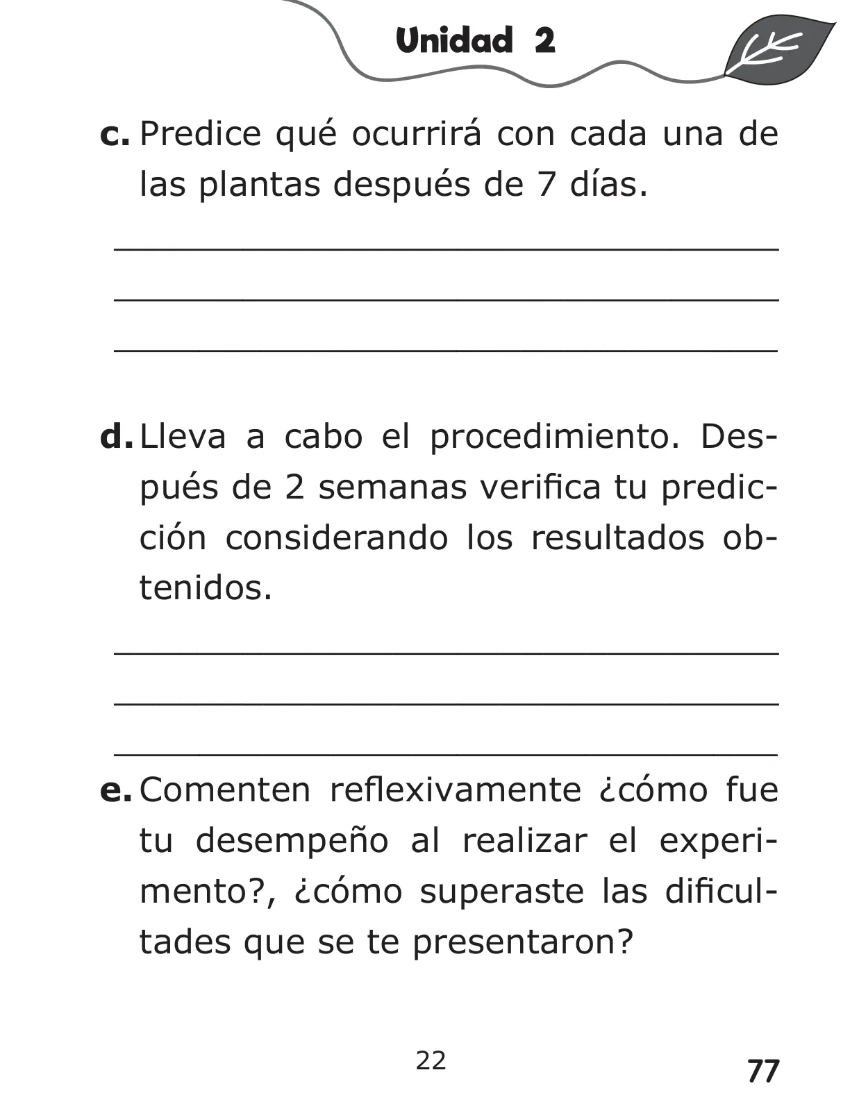 Página 77 de Libro de Ciencias Naturales – Quinto Básico | Texto del Estudiante MINEDUC – Descargar PDF · 2024