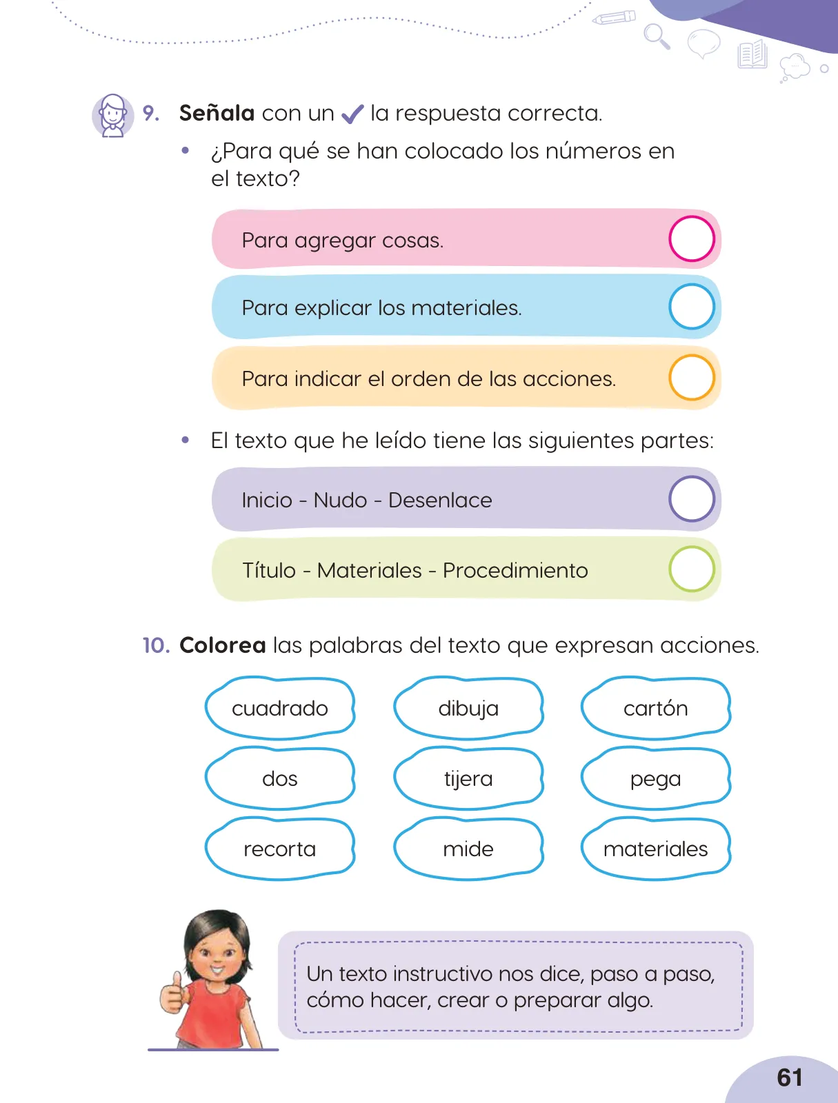 Miniatura página 63 de Cuadernillo de Comunicación 2. Segundo grado de Primaria · 2024