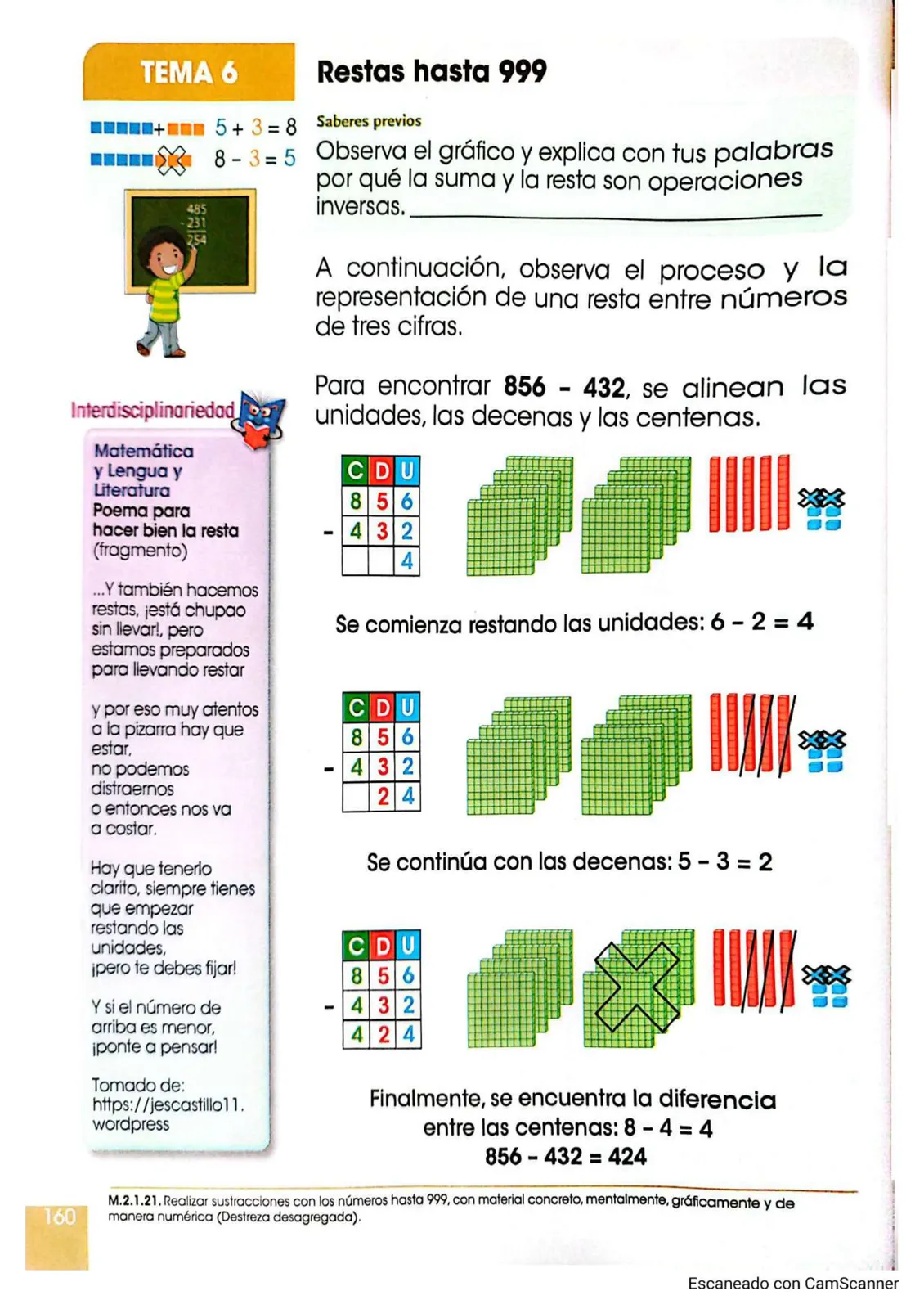 Miniatura página 155 de Matematica · 3 EGB · 2025