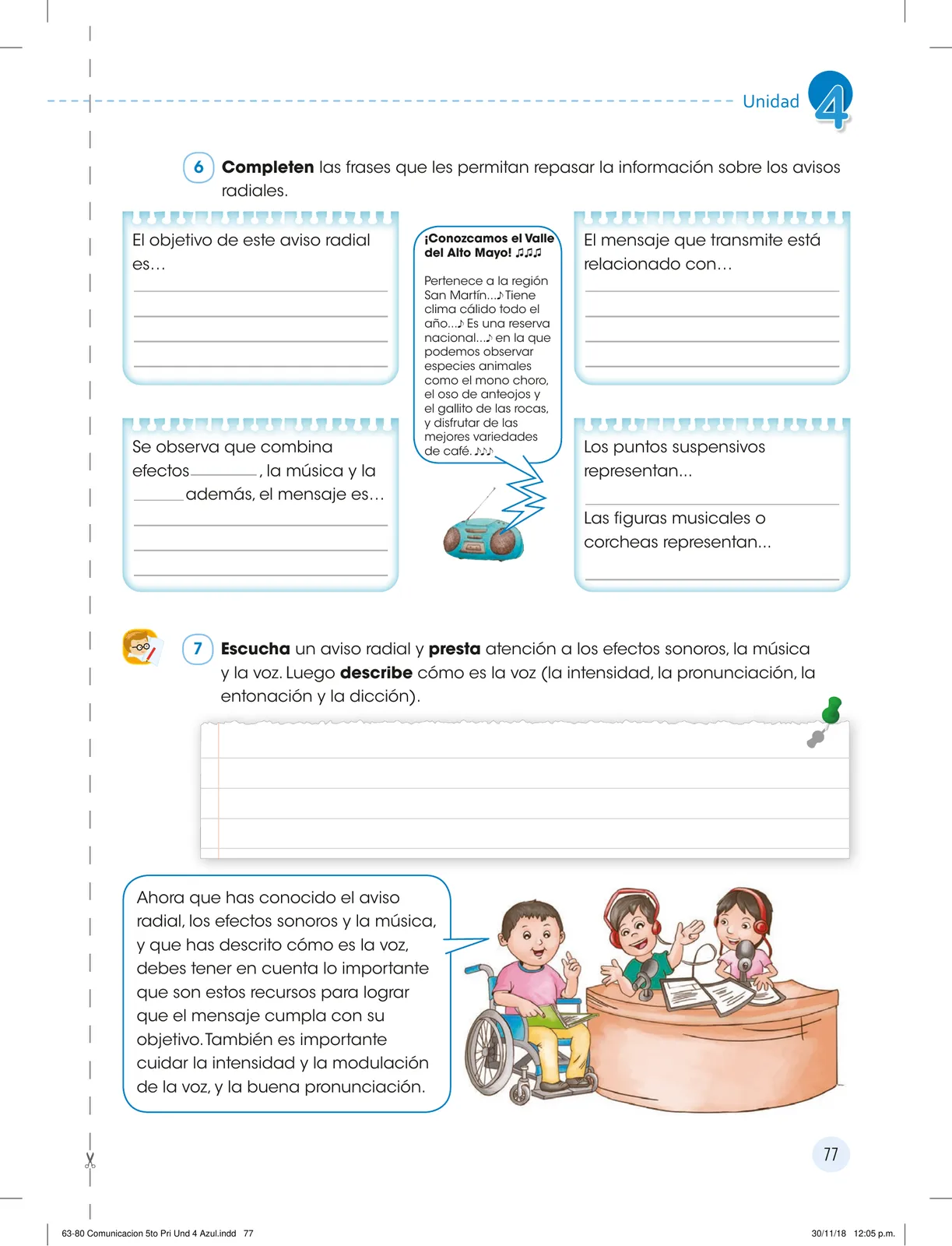 Página 79 de Comunicación : cuadernillo de trabajo 5 · 2018