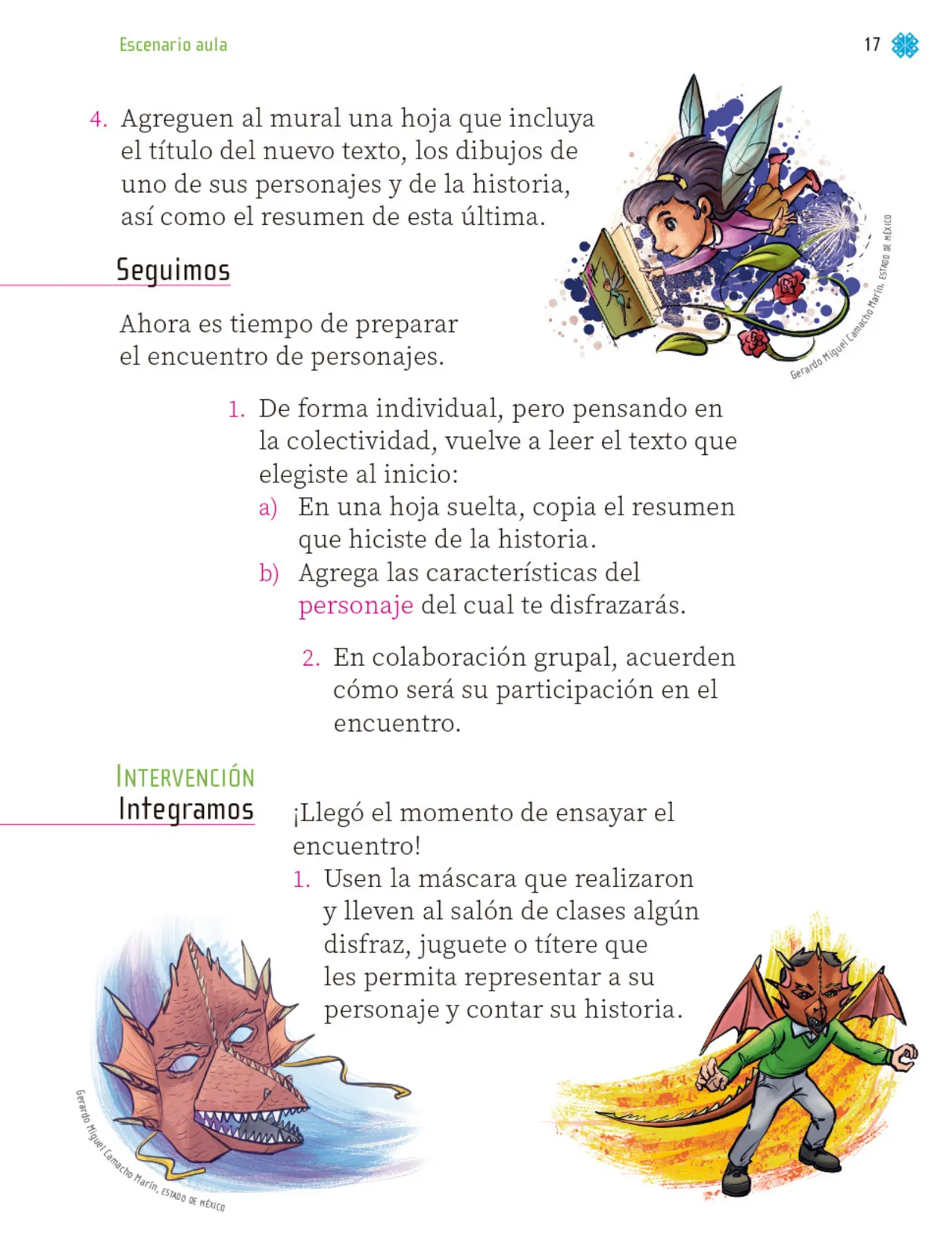 Miniatura página 18 de Proyectos de Aula.   Libro de Educación Primaria Grado 1°  Ciclo Escolar 2025 - 2026