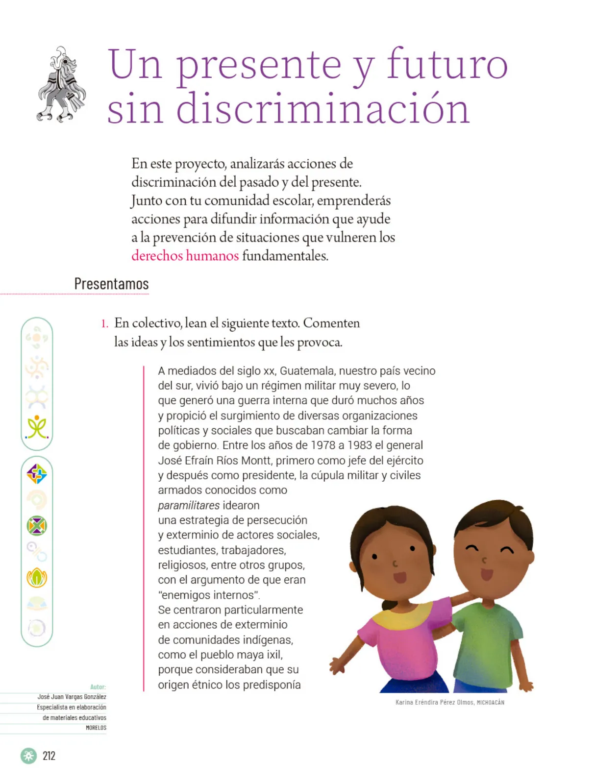 Página 215 de Proyectos Escolares. Libro de Educación Primaria Grado 5° Ciclo Escolar 2025 - 2026