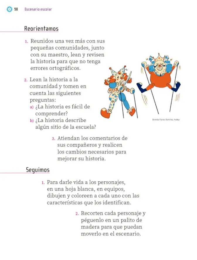 Página 99 de Proyectos Escolares. Libro de Educación Primaria Grado 1° Ciclo Escolar 2025 - 2026
