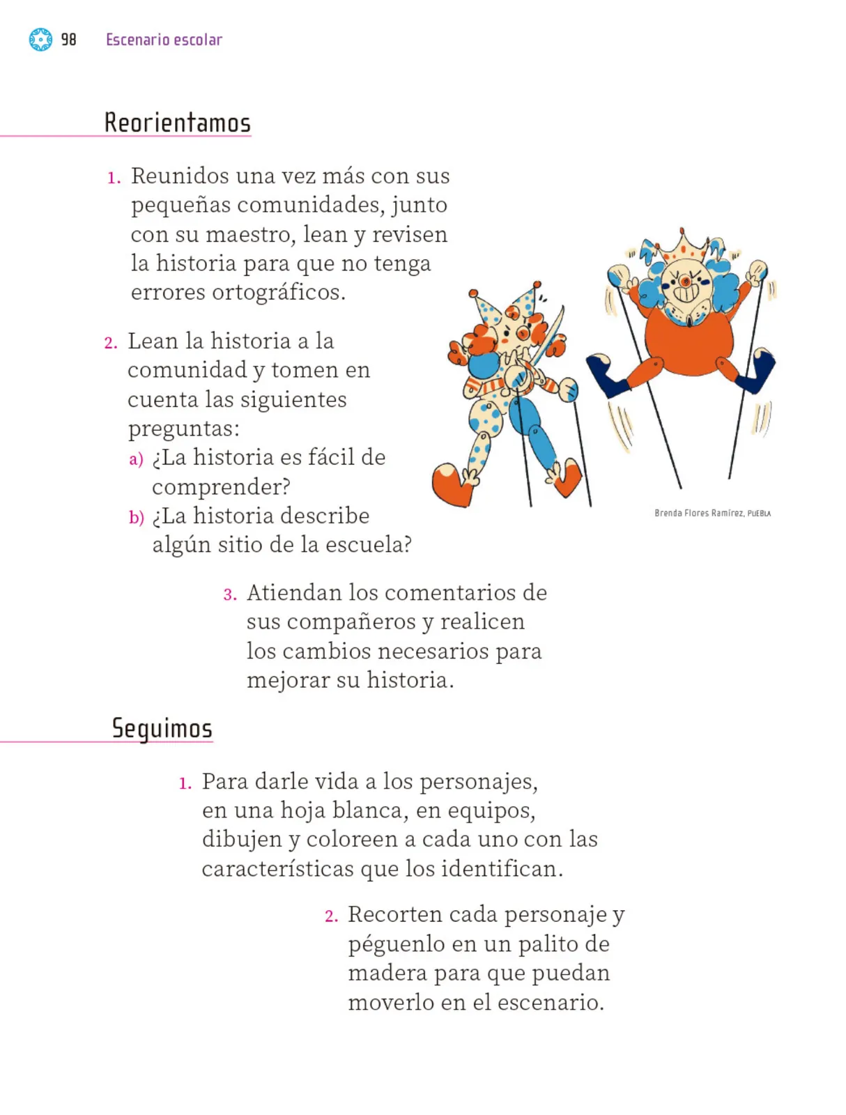 Miniatura página 99 de Proyectos Escolares.   Libro de Educación Primaria Grado 1°  Ciclo Escolar 2025 - 2026