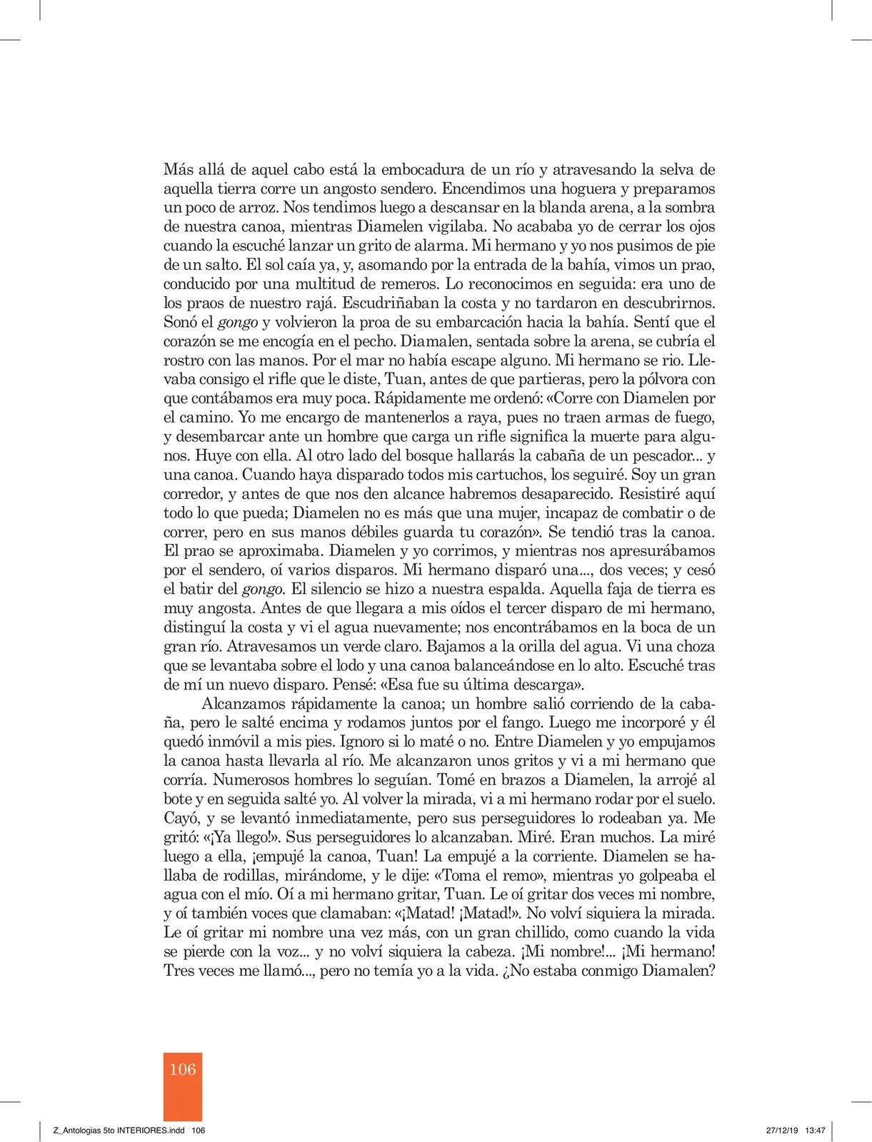 Miniatura página 108 de Antología literaria 5 · 2019