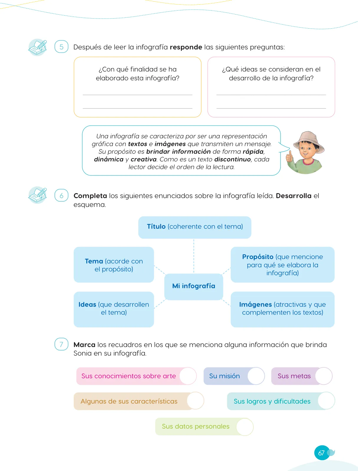 Miniatura página 69 de Cuadernillo de Comunicación 6, sexto grado de Primaria · 2023