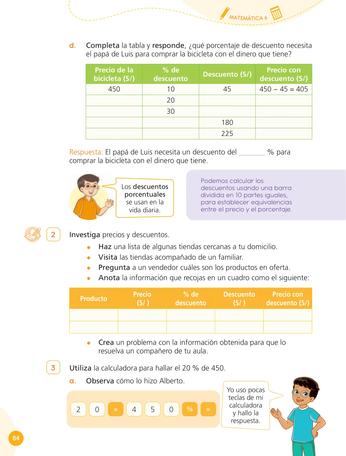 Página 86 de Cuadernillo de Matemática 6, sexto grado de Primaria ﻿ · 2023