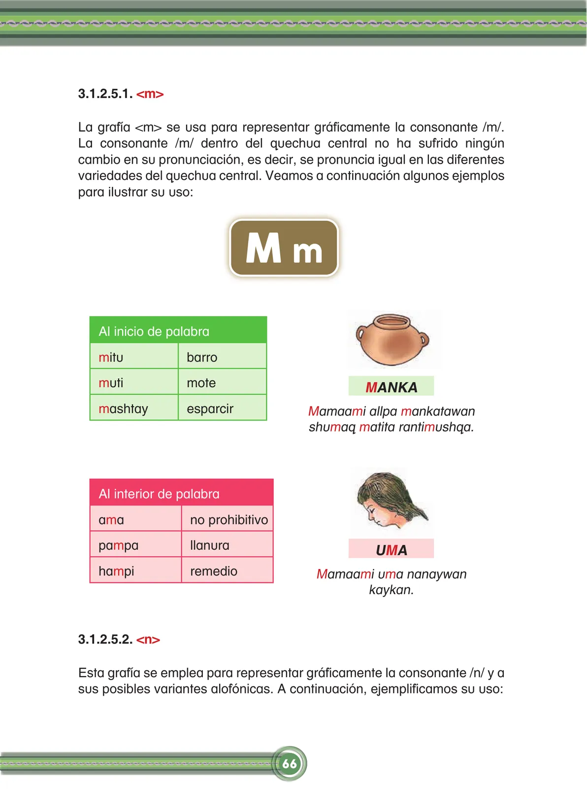 Página 68 de Chawpin qichwata alli qillqanapaq maytu = Manual de escritura quechua central · 2020