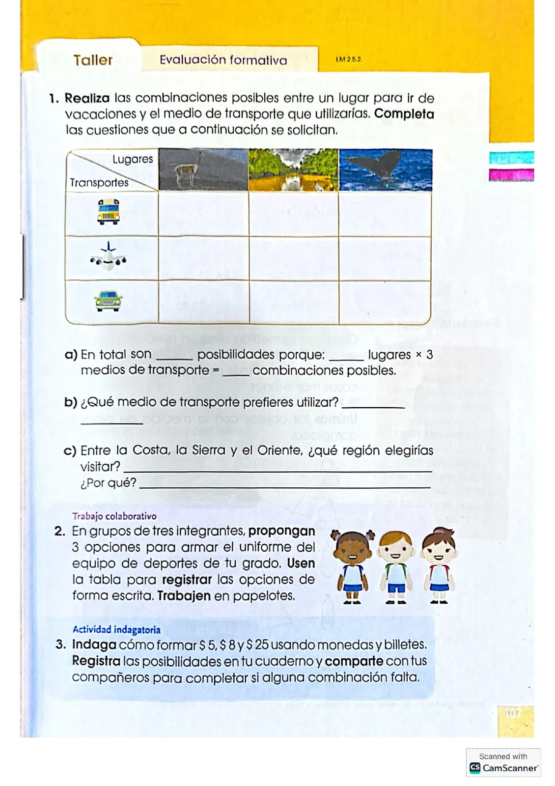 Miniatura página 107 de Matematica · 4 EGB · 2024