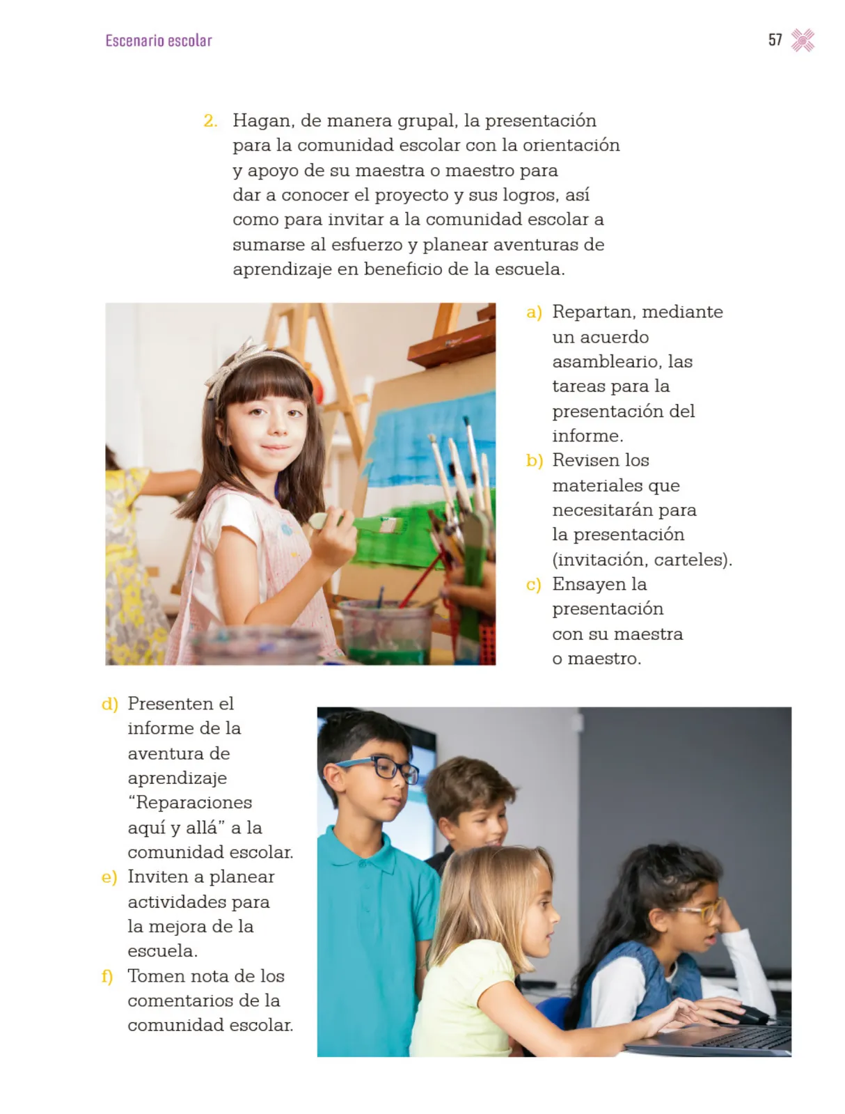Miniatura página 60 de Proyectos Escolares.   Libro de Educación Primaria Grado 3°  Ciclo Escolar 2025 - 2026