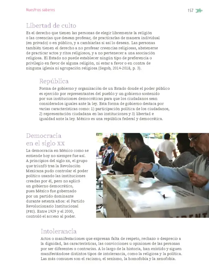 Página 158 de Nuestros saberes: Libro para alumnos, maestros y familia. Libro de Educación Primaria Grado 6° Ciclo Escolar 2025 - 2026