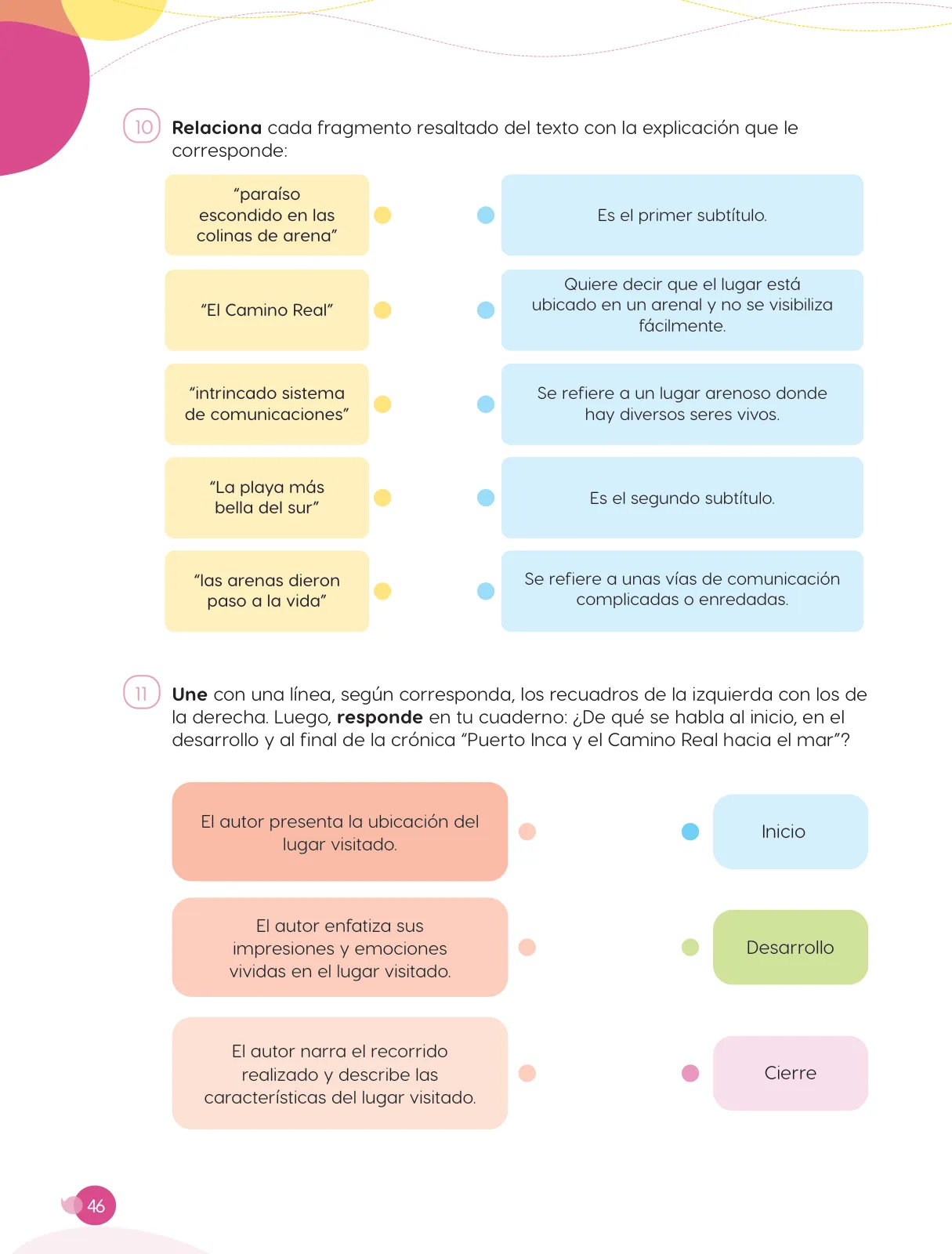 Página 48 de Cuadernillo de Comunicación 6, sexto grado de Primaria · 2023