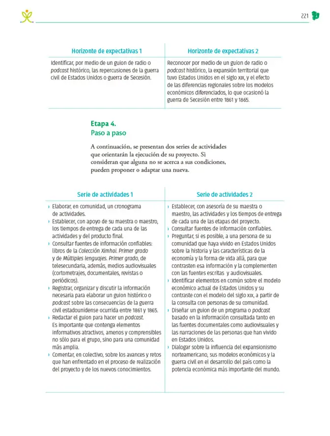 Página 222 de Colección Nanahuatzin. Nuestro libro de Proyectos. Tomo II. Libro de Educación Telesecundaria Grado 3° Ciclo Escolar 2025 - 2026