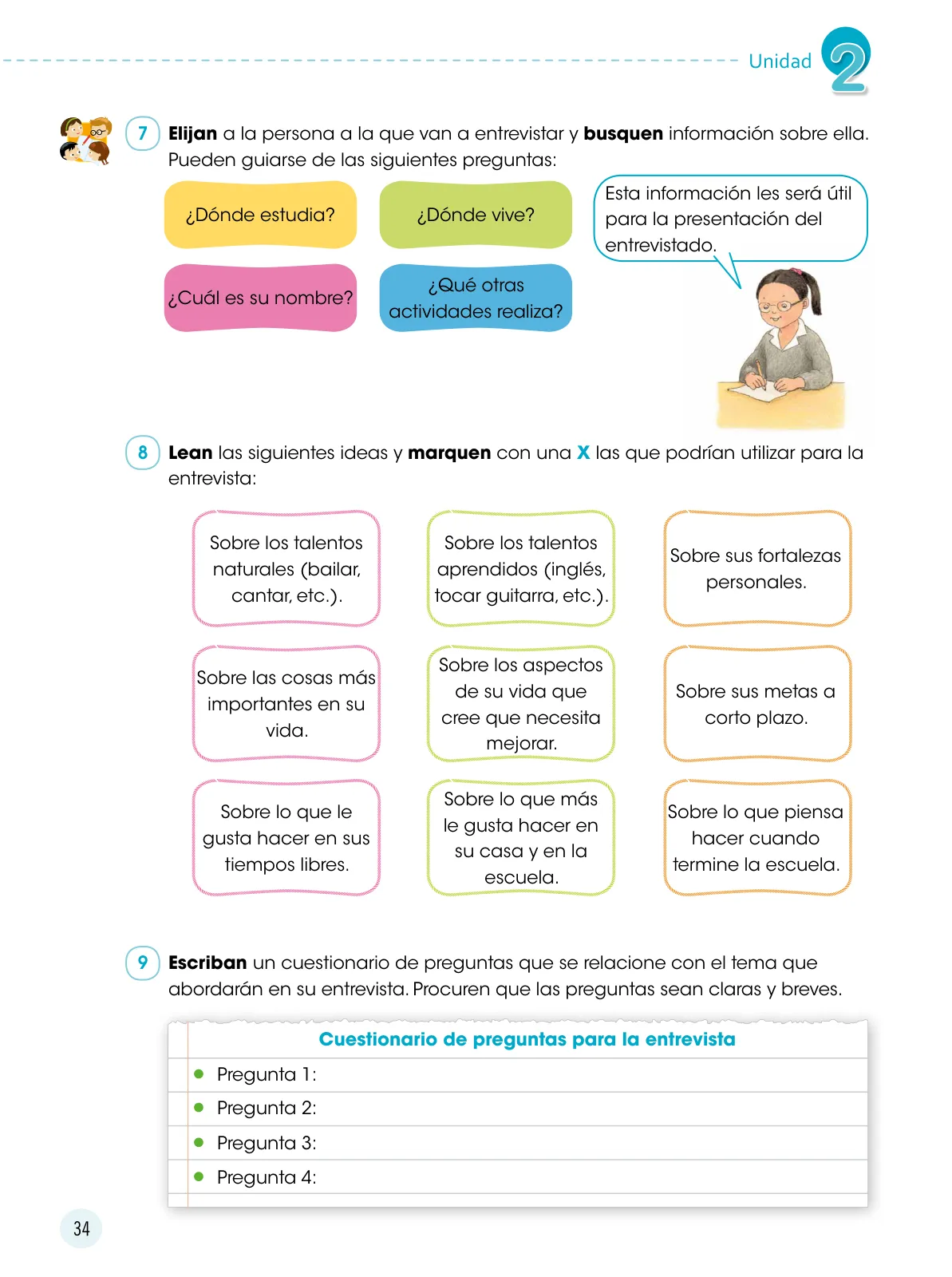 Miniatura página 35 de Comunicación 6 : cuaderno de trabajo para sexto grado de Educación Primaria 2019 · 2019