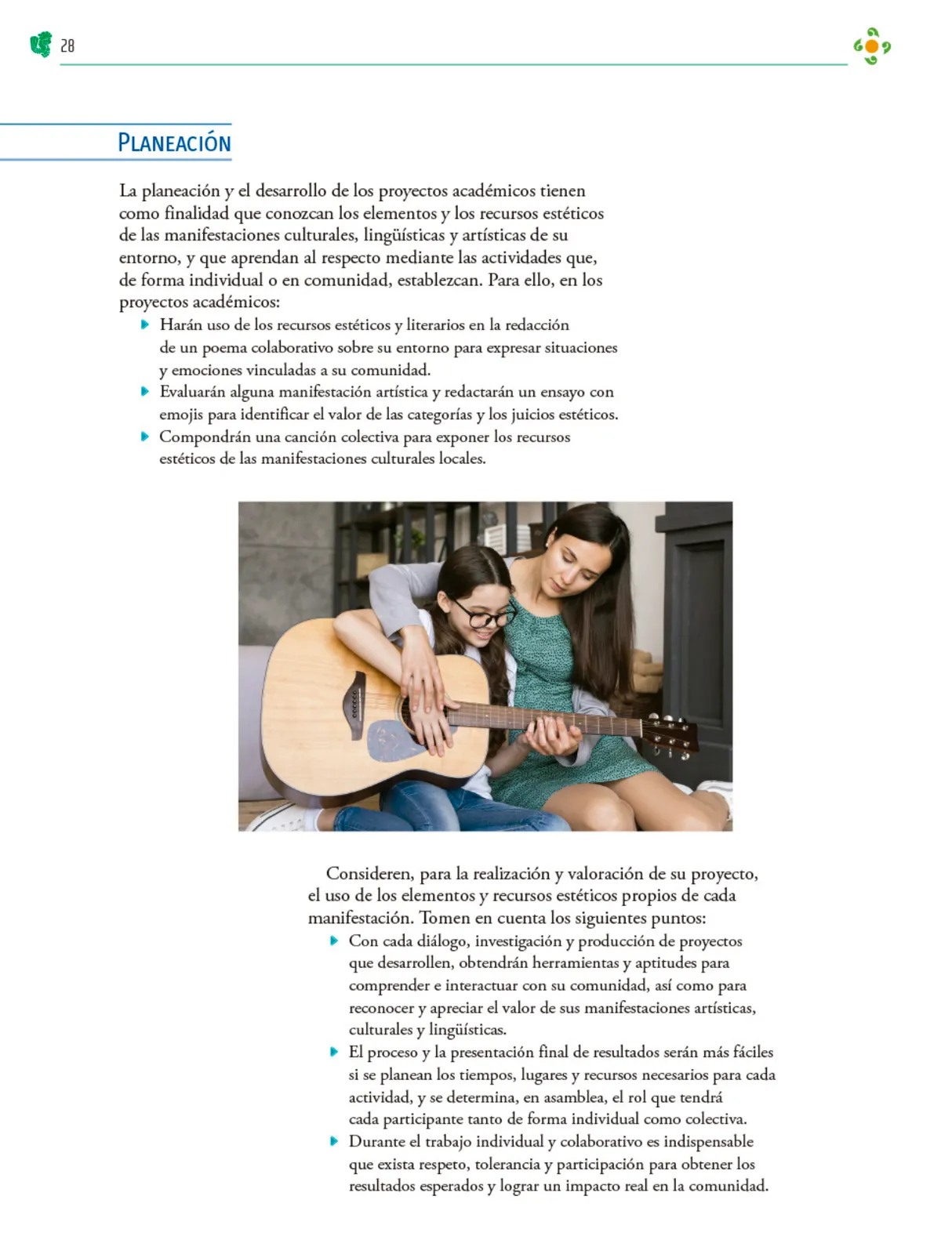Miniatura página 29 de Colección Nanahuatzin. Nuestro libro de Proyectos.  Tomo II.  Libro de Educación Telesecundaria Grado 3°  Ciclo Escolar 2025 - 2026