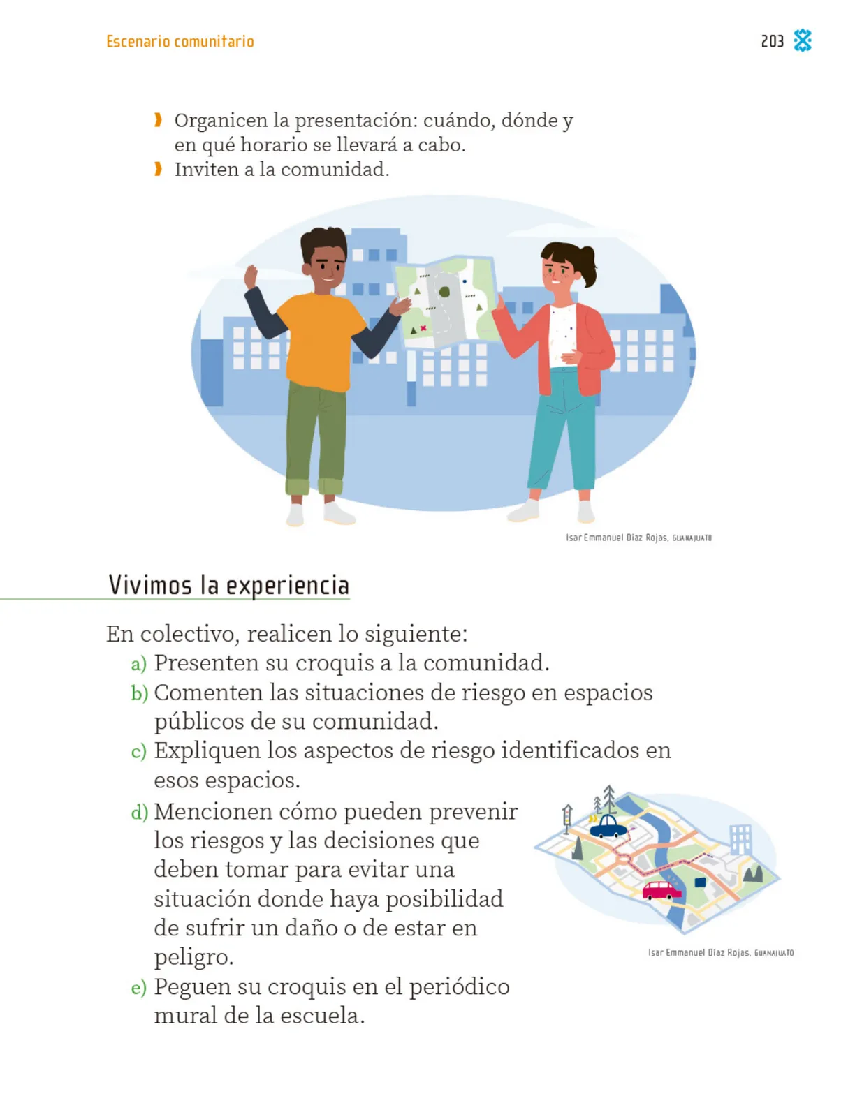 Miniatura página 206 de Proyectos Comunitarios.   Libro de Educación Primaria Grado 2°  Ciclo Escolar 2025 - 2026