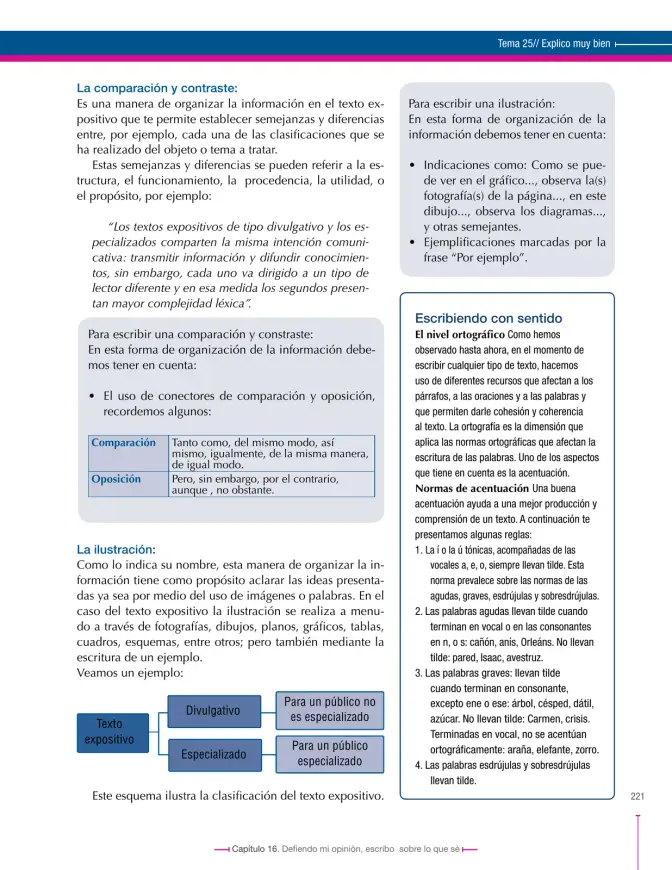 Página 221 de Lenguaje 7° · Secundaria Activa