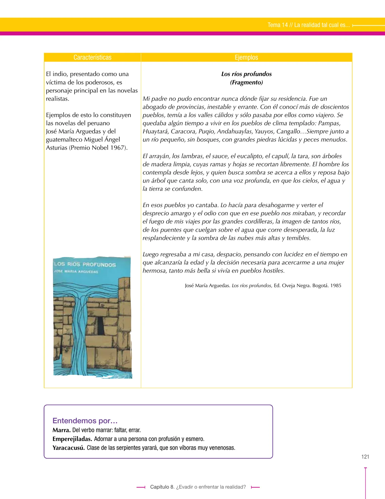 Miniatura página 121 de Lenguaje 9° · Secundaria Activa