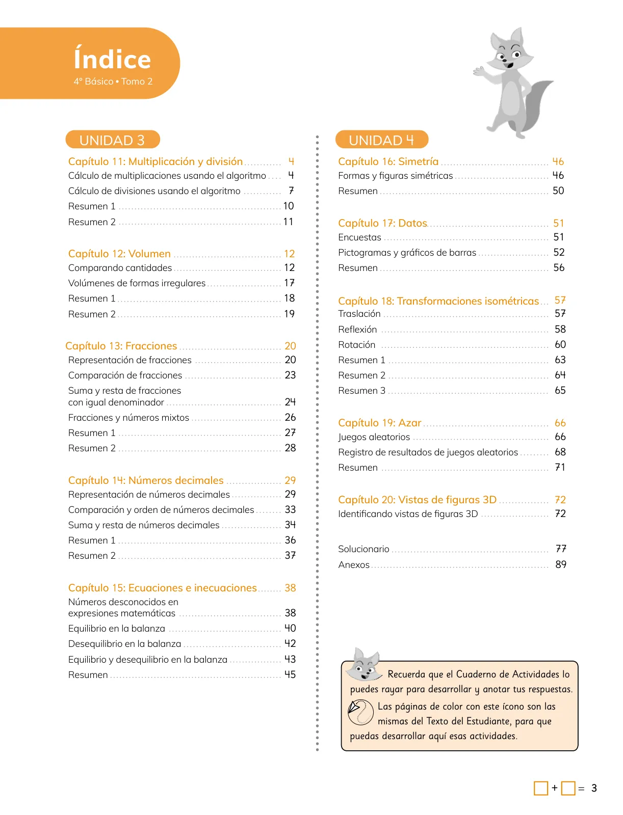 Miniatura página 5 de Sumo Primero – Cuarto Básico | Texto del Estudiante MINEDUC – Descargar PDF · 2024