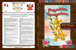 Portada de Llaqtanchikpa kawsayninkuna - Chanka : saberes de los pueblos - Comunicación y Ciencia y Tecnología quechua, variante Chanca · 2021