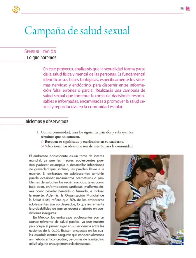 Página 130 de Colección Ximhai. Nuestro libro de proyectos. Libro de Educación Secundaria Grado 1° Ciclo Escolar 2025 - 2026