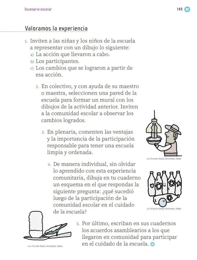 Página 152 de Proyectos Escolares. Libro de Educación Primaria Grado 2° Ciclo Escolar 2025 - 2026